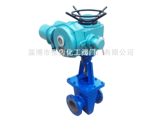 電動雙密封襯膠閘閥Z942J-1.0