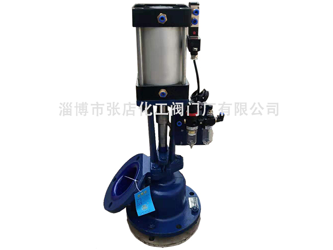 氣動搪瓷放料閥